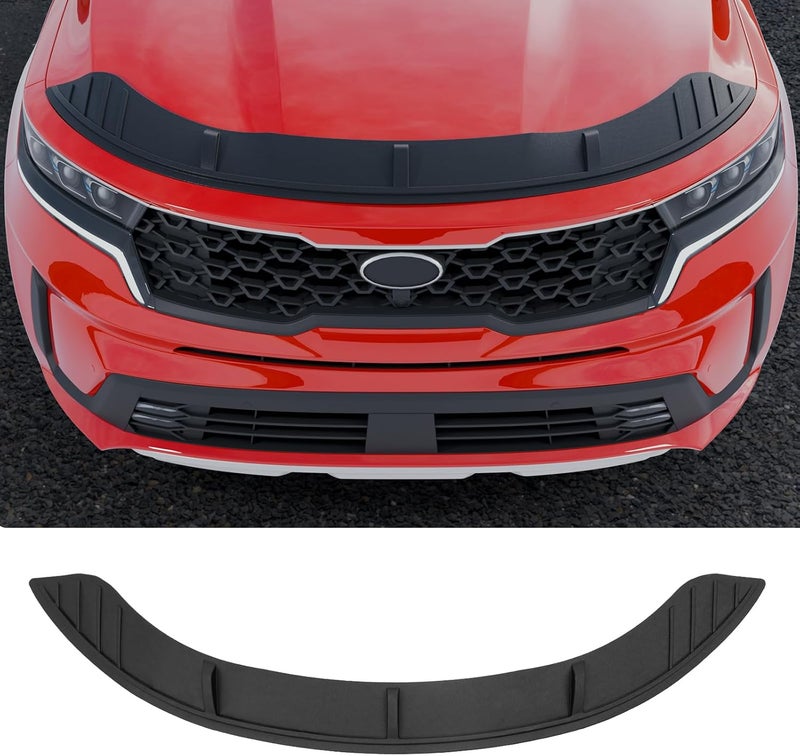 Maxzina Hood Protector Compatible with 2021-2023 Kia Sorento Hood Shield TPE Bonnet Deflector Bug Guard for 2022 Sorento Accessories - Image 1